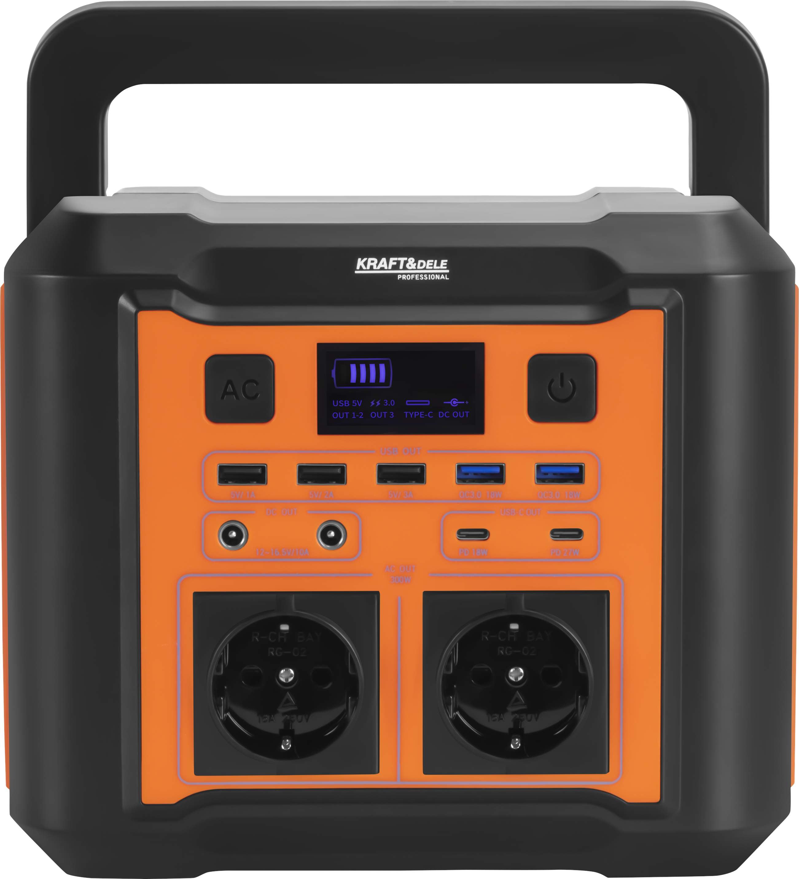 Portable power station 296Wh 20Ah / 14.8V KD5531
