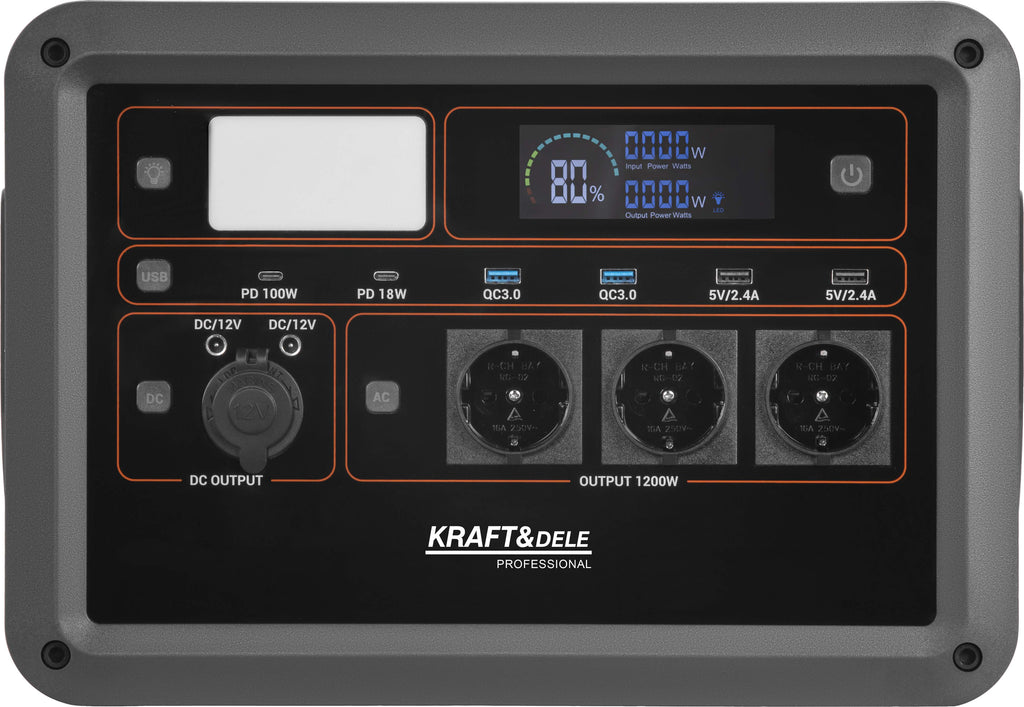 Portable power station 1152Wh 45Ah / 25.6V KD5532