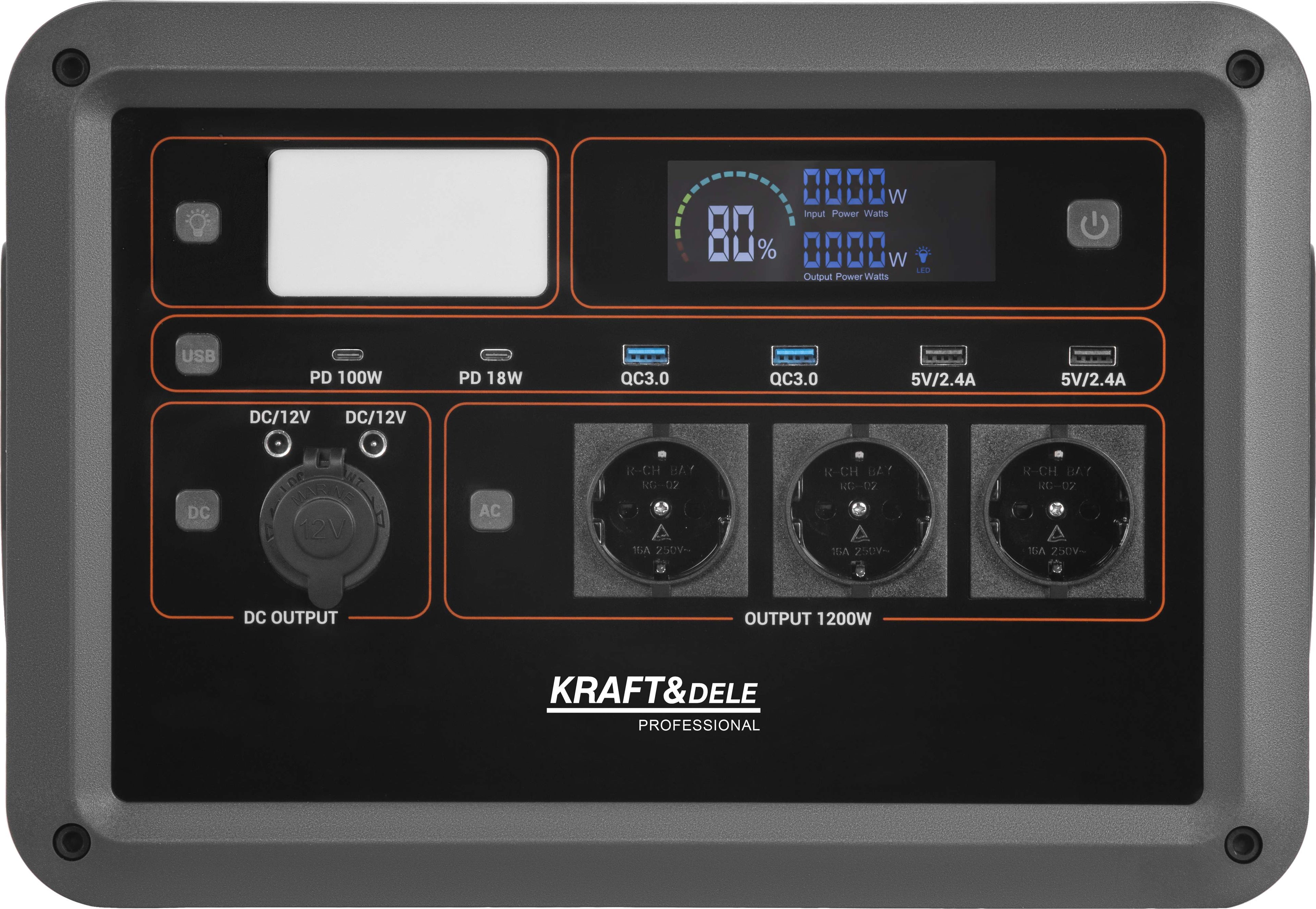 Portable power station 1152Wh 45Ah / 25.6V KD5532