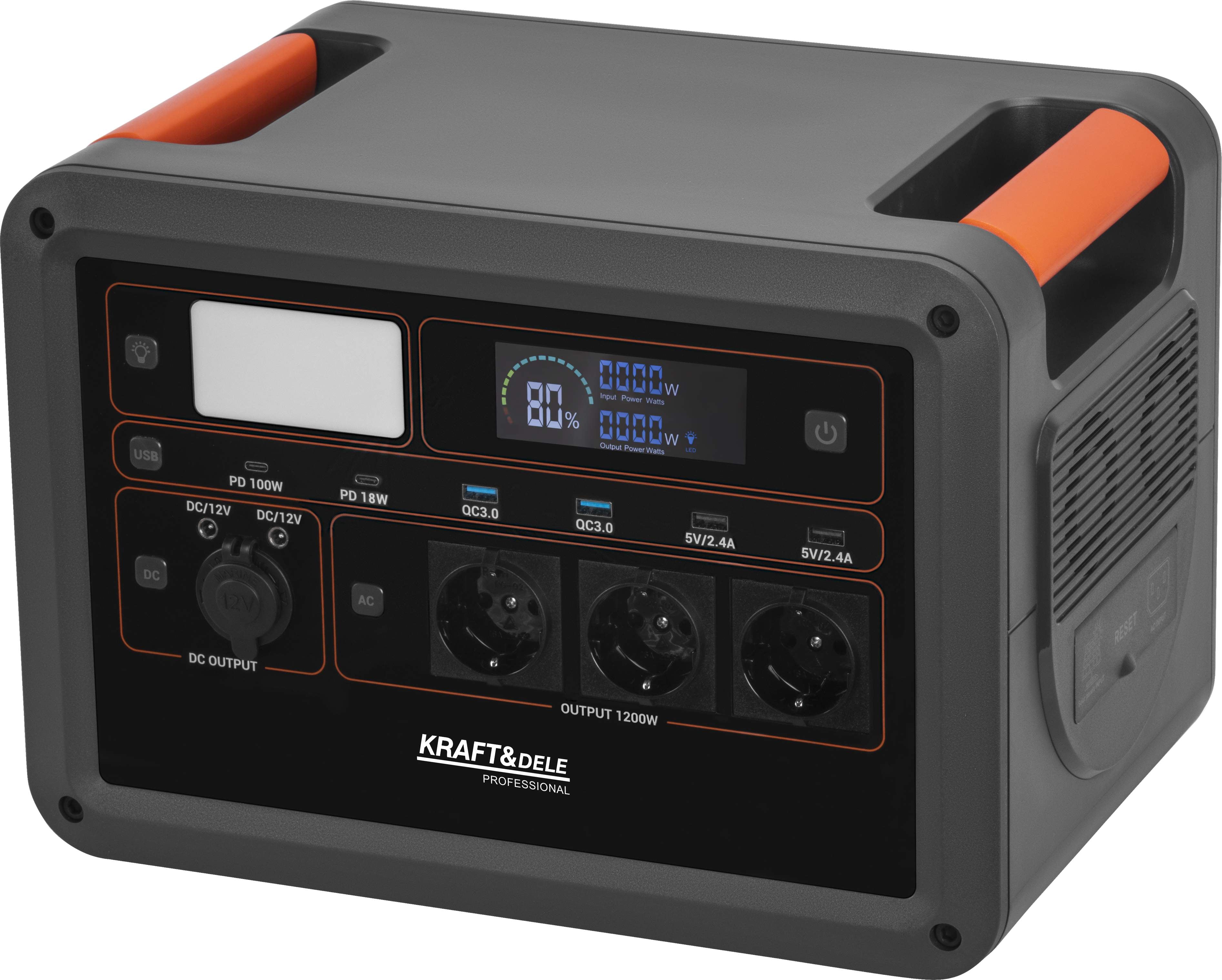 Portable power station 1152Wh 45Ah / 25.6V KD5532