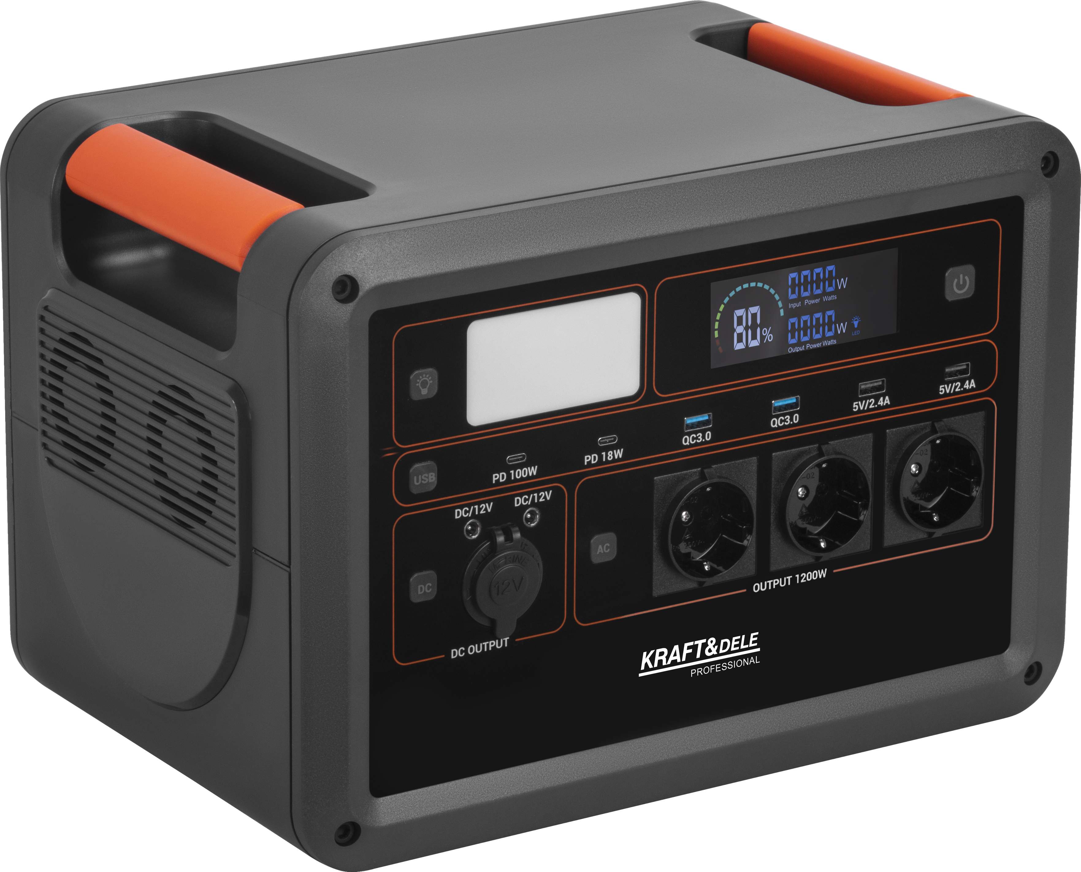 Portable power station 1152Wh 45Ah / 25.6V KD5532