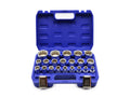21 pcs 12-pt Socket Set 8-36 mm CRV 50BV30