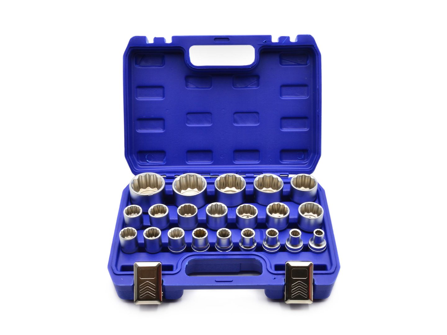 21 pcs 12-pt Socket Set 8-36 mm CRV 50BV30