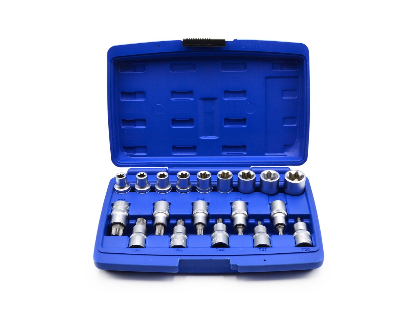 19 pcs Socket and Torx Bits Set