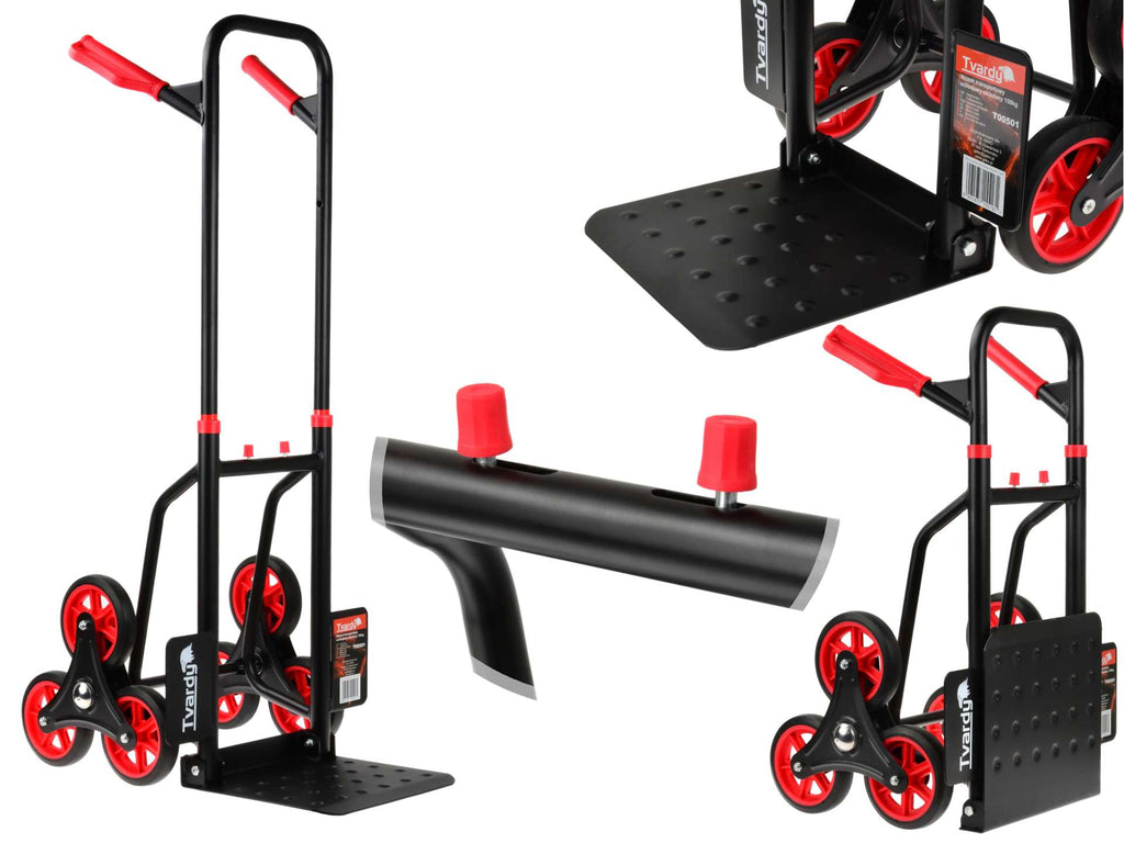 Heavy-Duty Steel Foldable Stair-Climbing Trolley 150kg