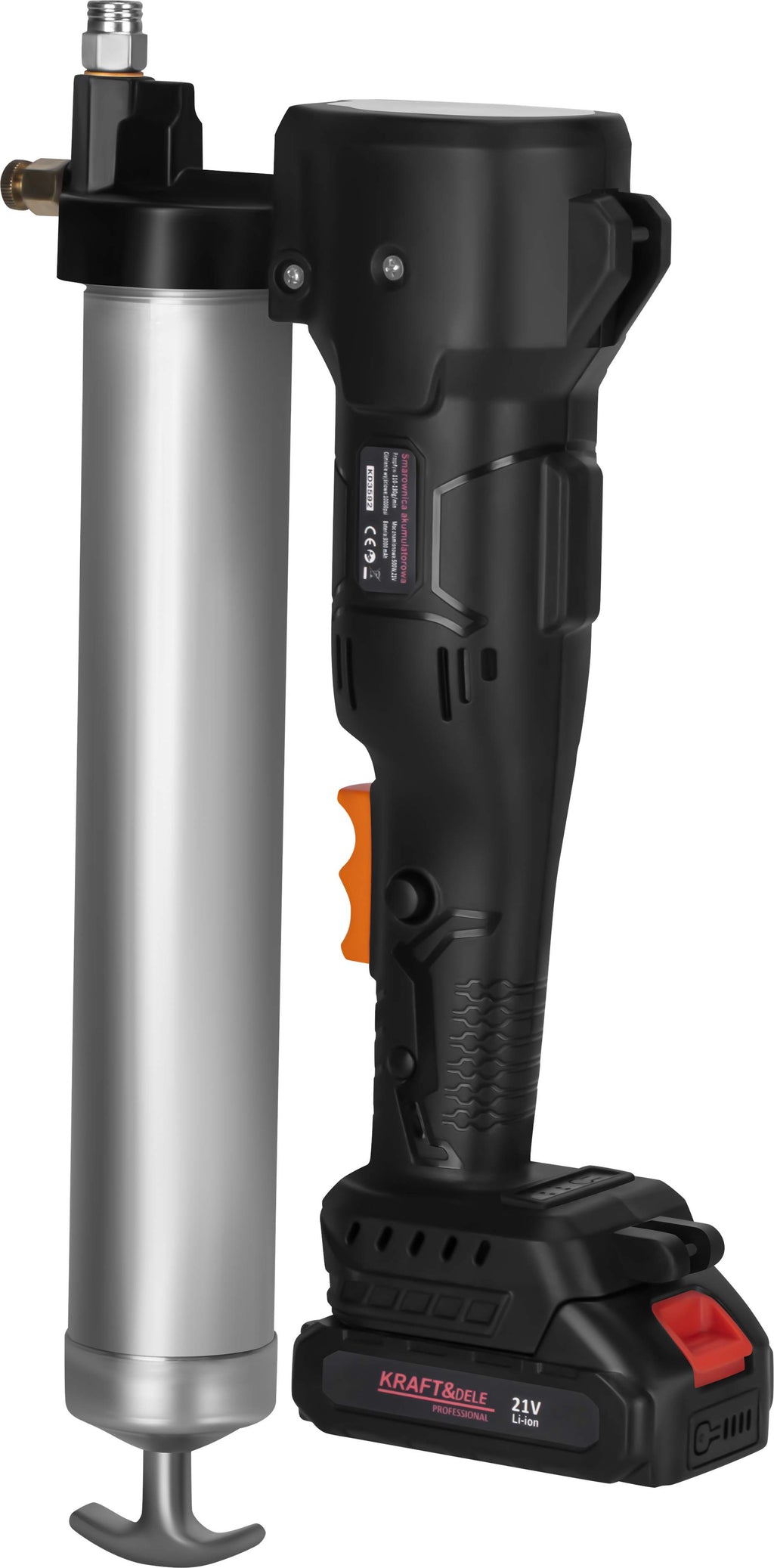 21V 3Ah Cordless Grease Gun + Case KD3592