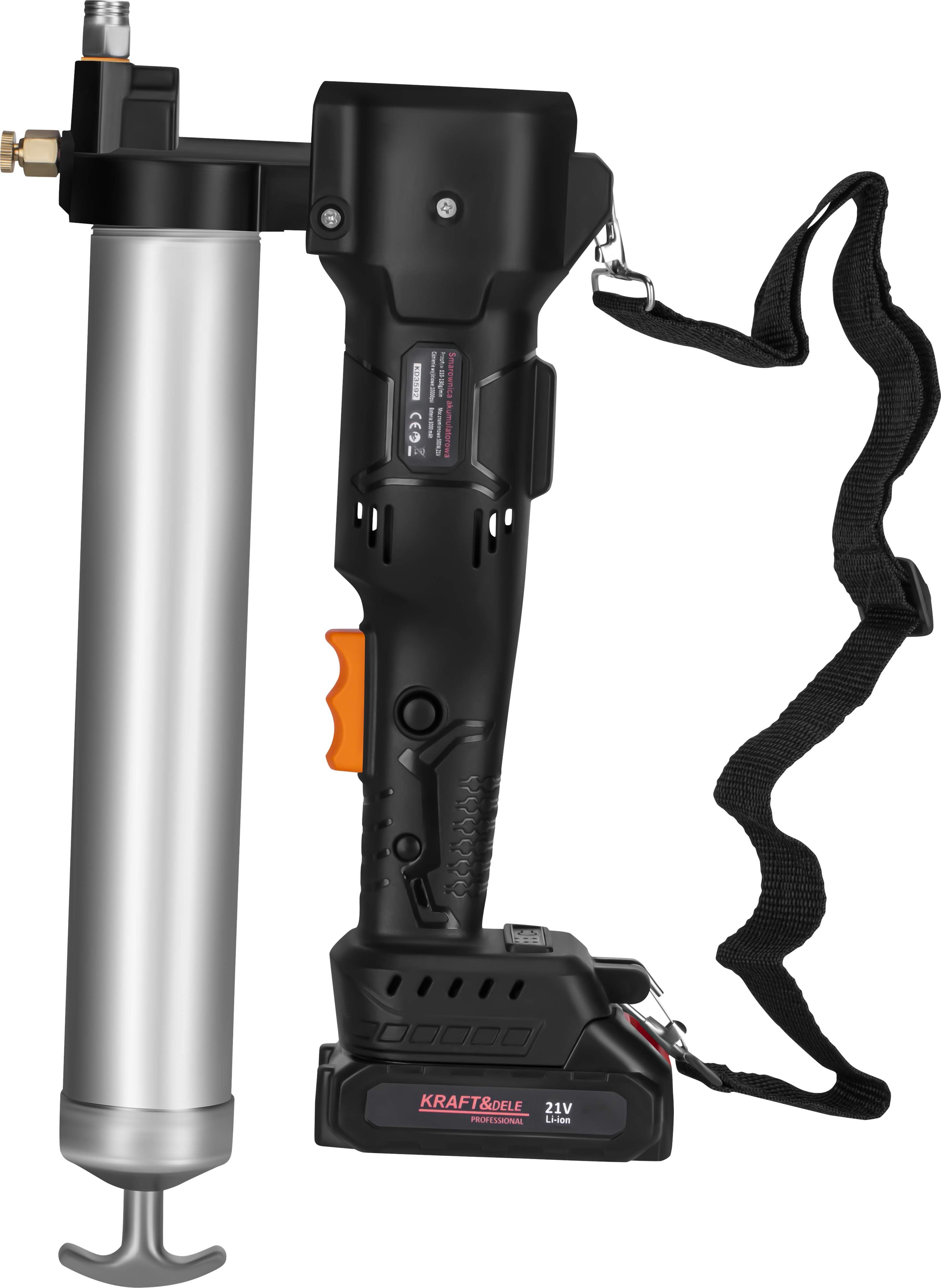 21V 3Ah Cordless Grease Gun + Case KD3592