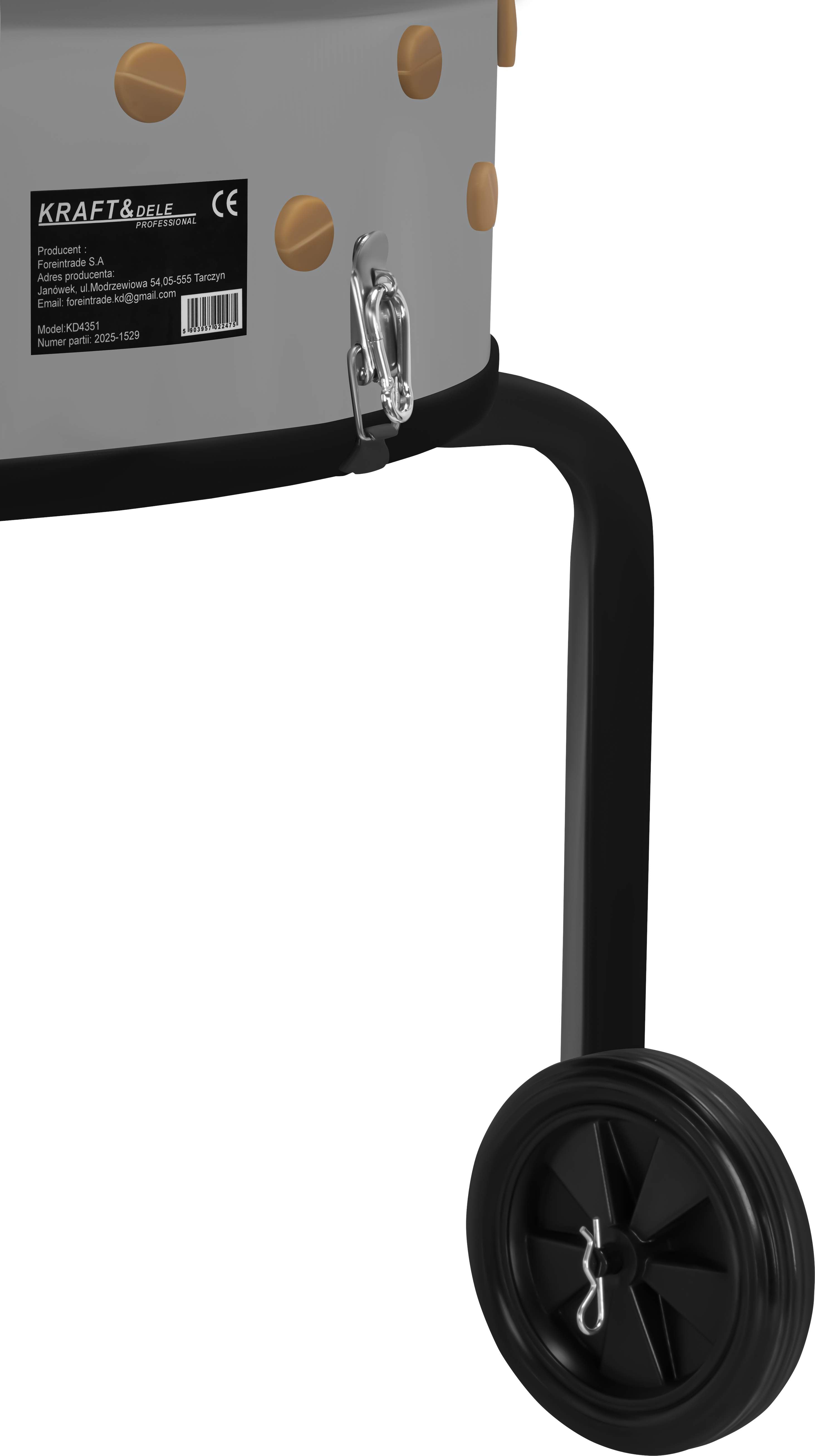 Poultry plucker 1300W 650mm KD4351