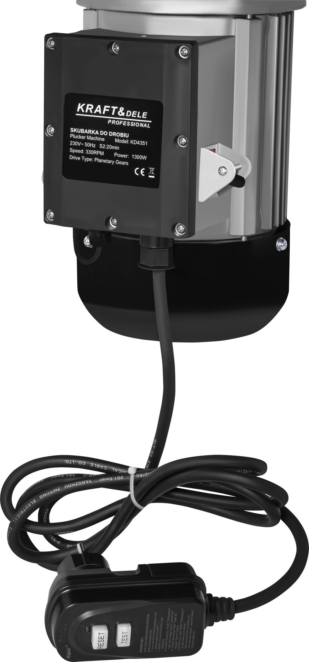 Poultry plucker 1300W 650mm KD4351
