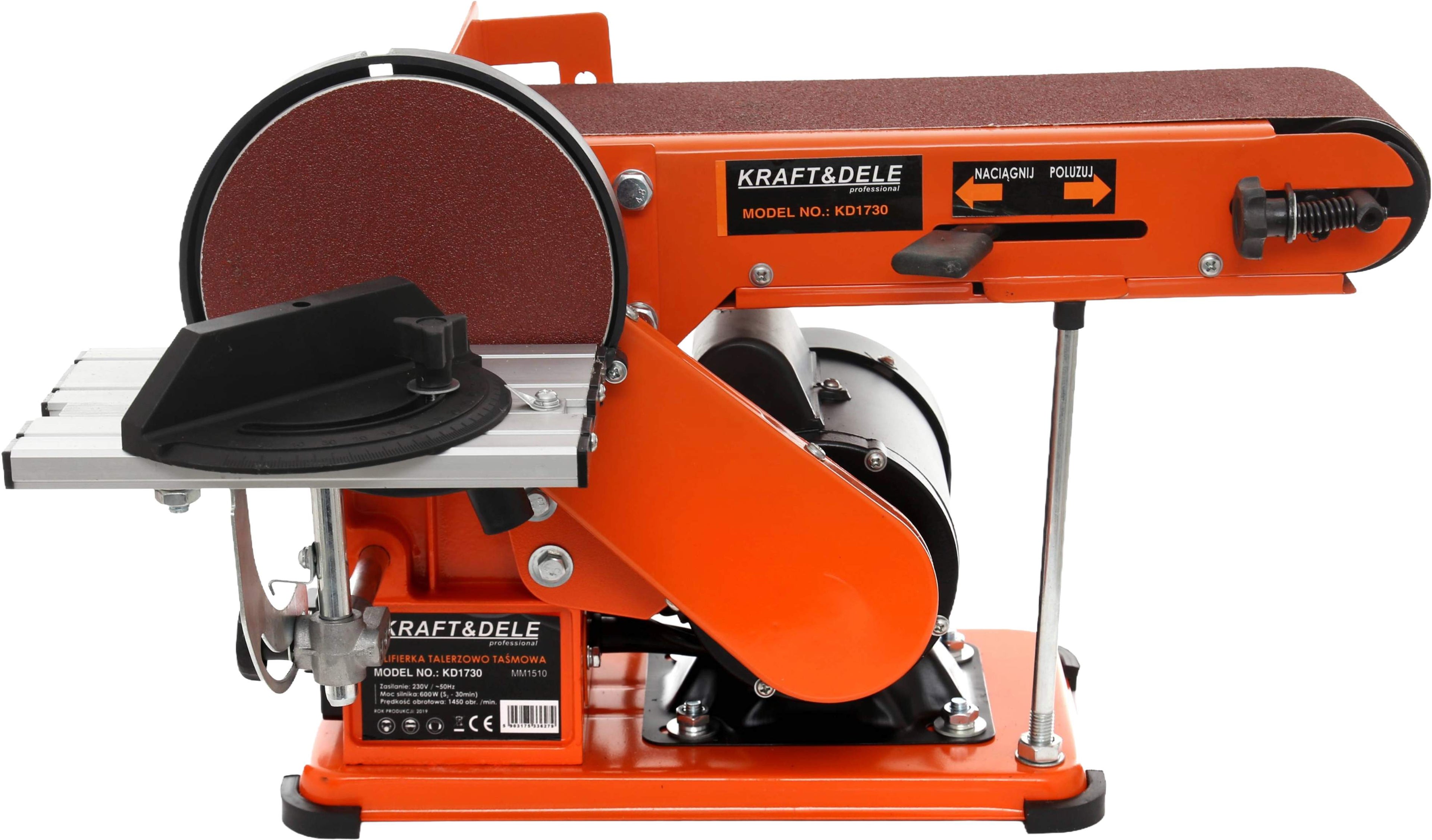 BAND AND DISC BENCH GRINDER 600W KD1730