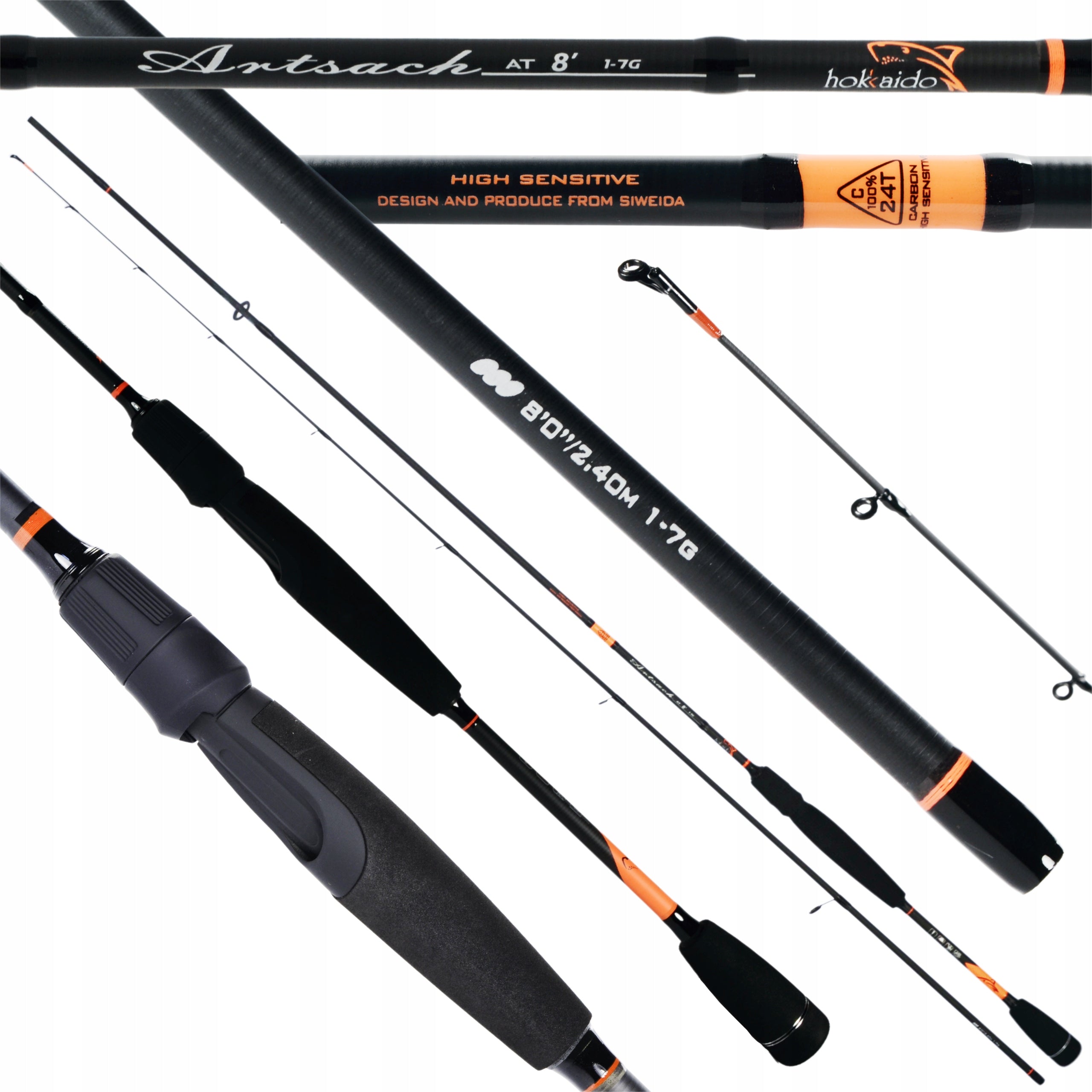 Artsach Spinning Rod AT 1-7g 2.4m
