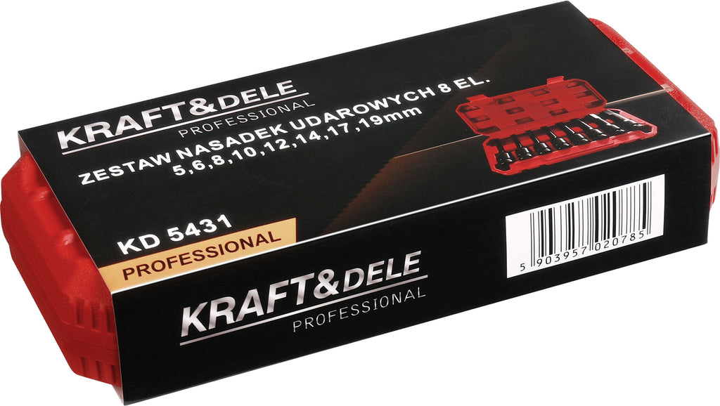 HEX Impact Socket Set 8pcs. KD5431