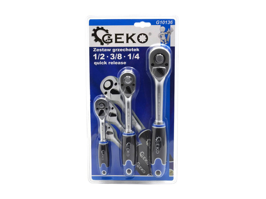 Ratchet Handle Set 1/2, 3/8, 1/2