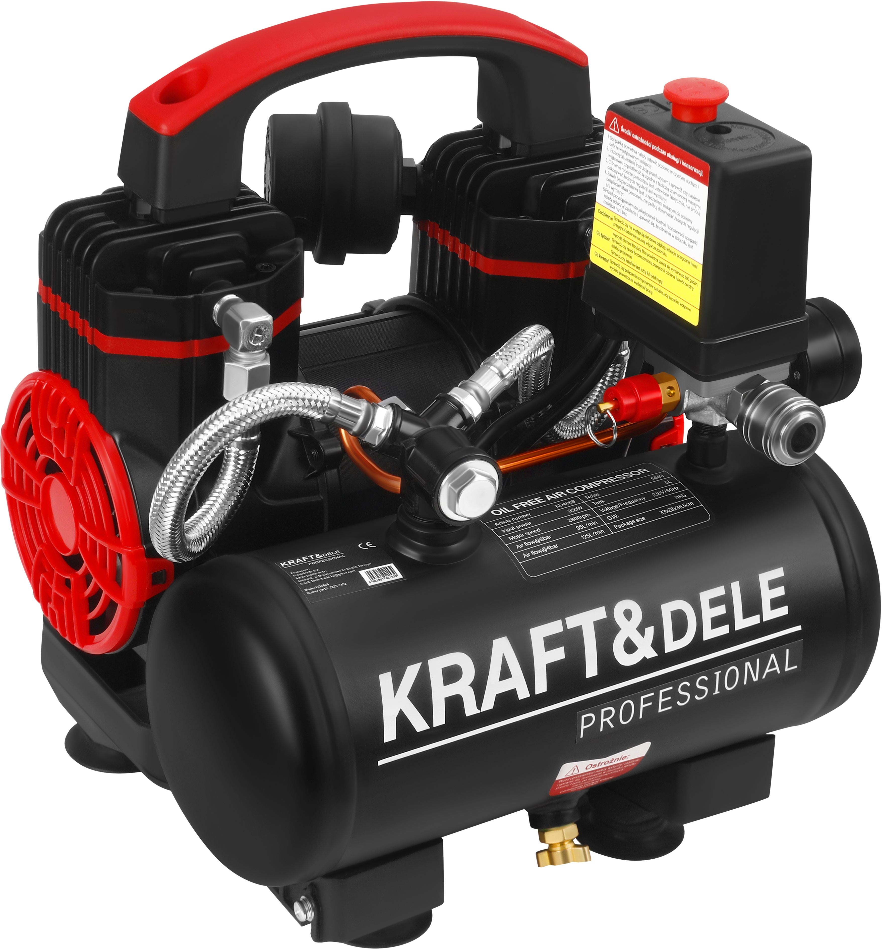 Oil-free compressor 950W 5L KD4069