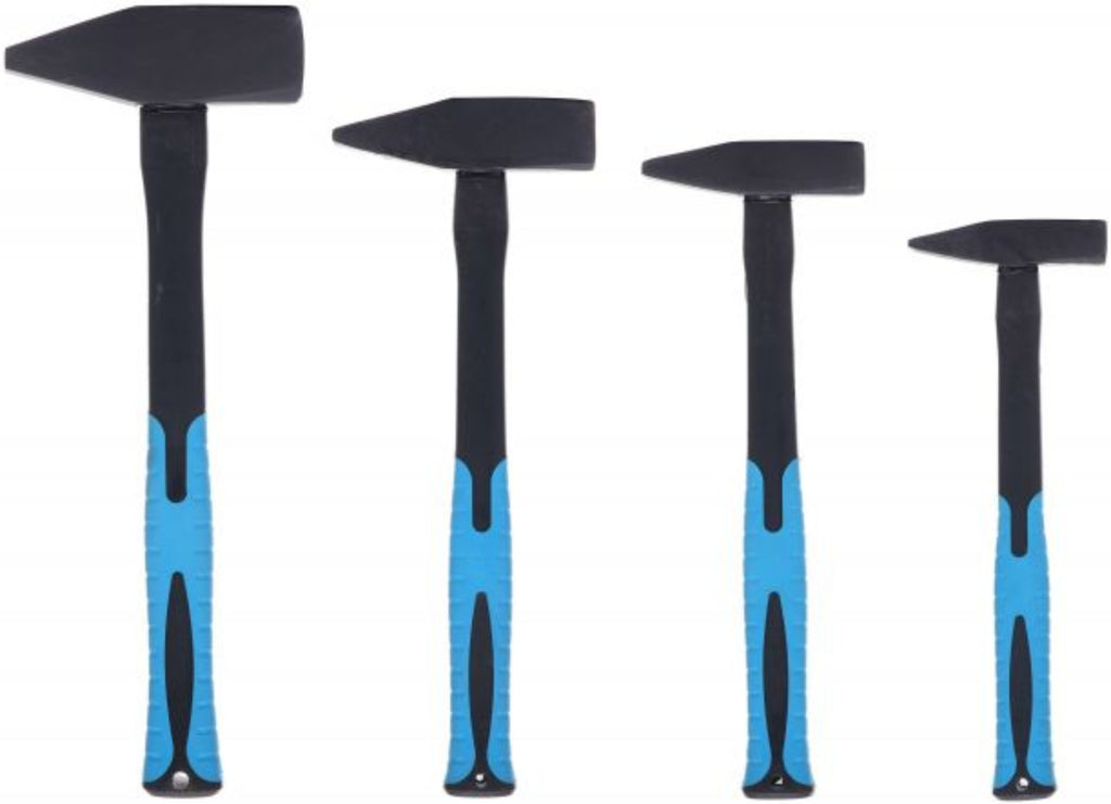 Fiberglass hammer set 4pcs. 200g | 400g | 600g | 1500g KD231