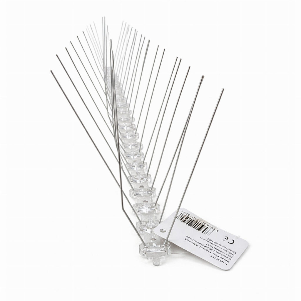Stainless Steel Metal Bird Spikes for Windowsills and Ledges 50 cm 20 pcs