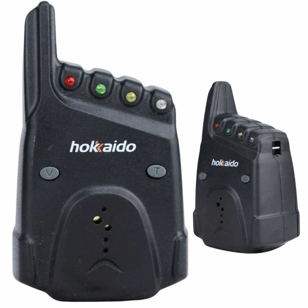 Hokkaido kalastusandurite komplekt 4+1 juhtimisseadme ja patareikarbiga