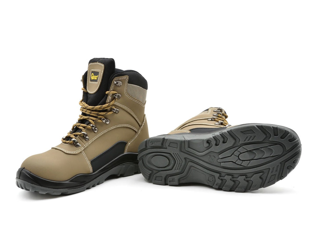 Safety shoes model no. 7, nubuck leather - sizes 39 - 46