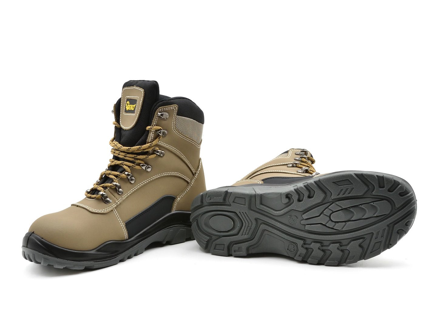 Safety shoes model no. 7, nubuck leather - sizes 39 - 46