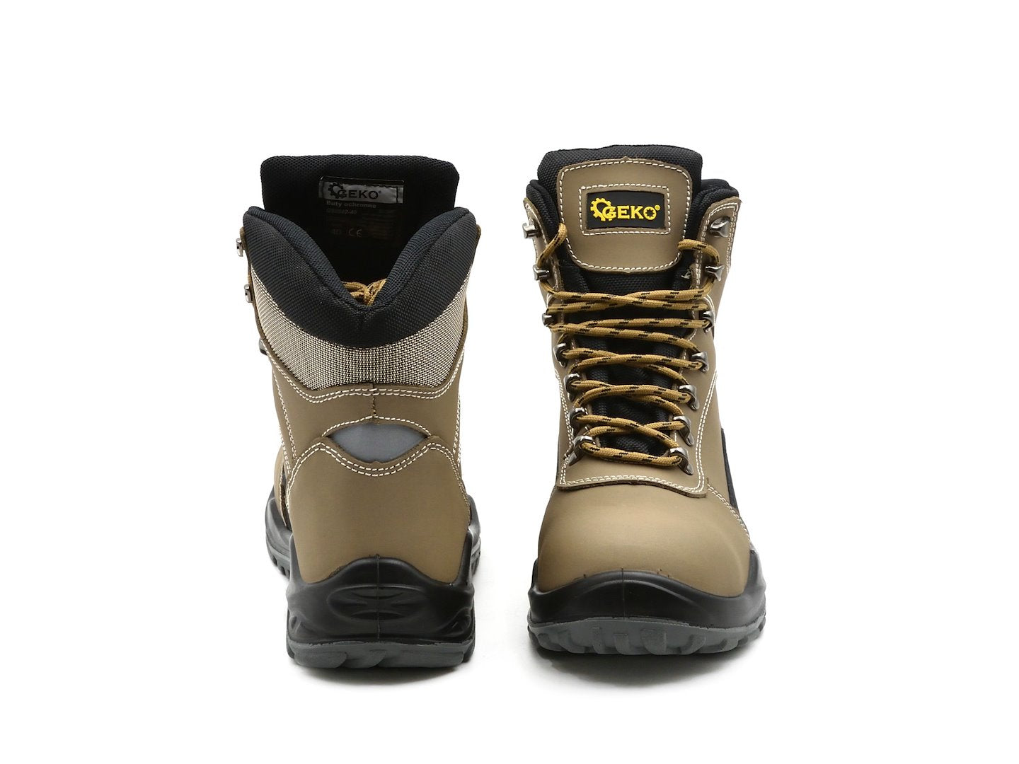 Safety shoes model no. 7, nubuck leather - sizes 39 - 46