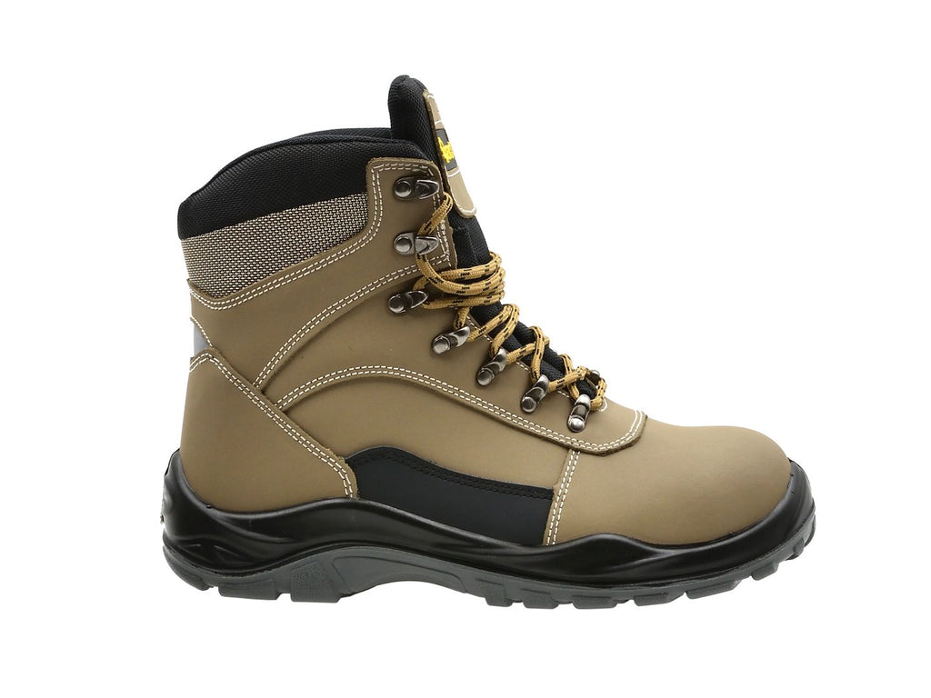 Safety shoes model no. 7, nubuck leather - sizes 39 - 46