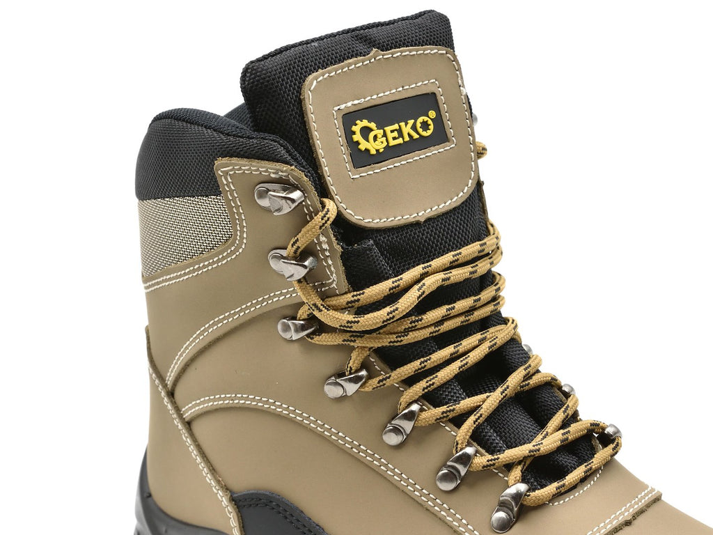 Safety shoes model no. 7, nubuck leather - sizes 39 - 46