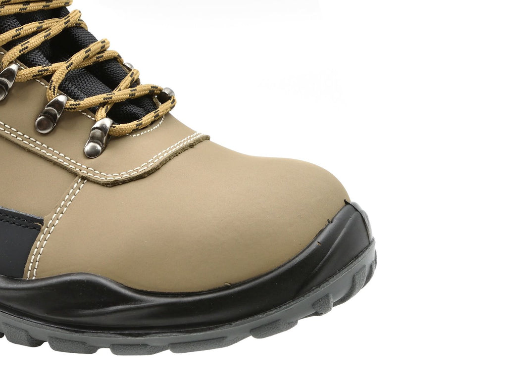 Safety shoes model no. 7, nubuck leather - sizes 39 - 46