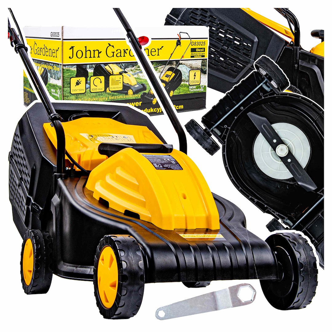 Electric Brushless Lawn Mower 32cm