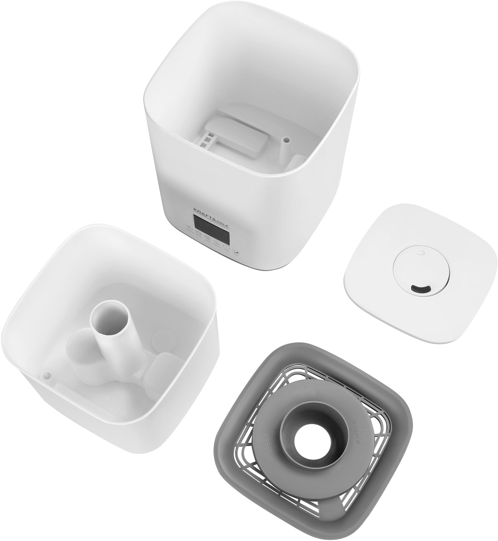 Ultrasonic humidifier with remote control 3.1L 30W KD4356