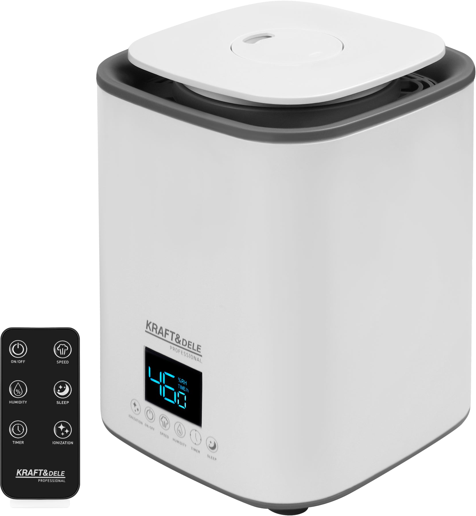 Ultrasonic humidifier with remote control 3.1L 30W KD4356