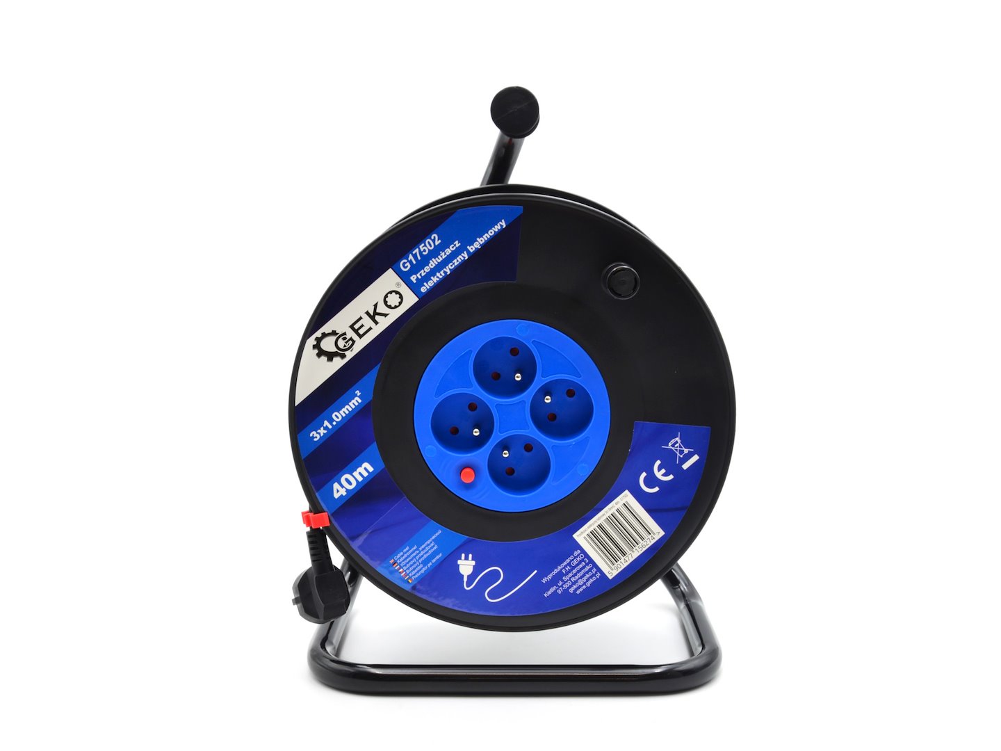 Electric cord on reel 3x1.0mm2 40m