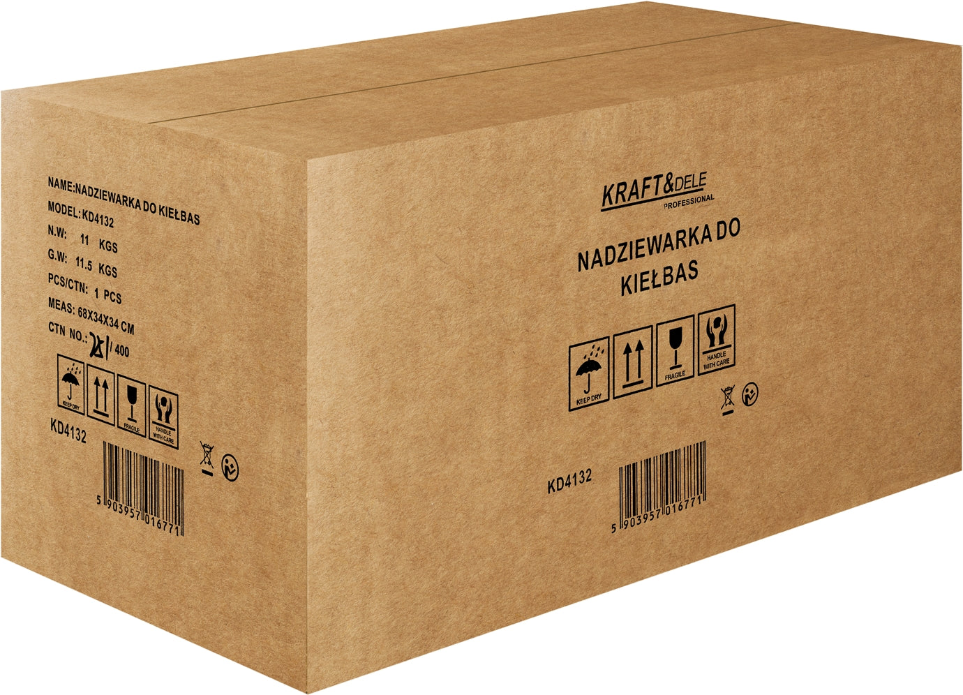 SAUSAGE STUFFER 5KG KD4132
