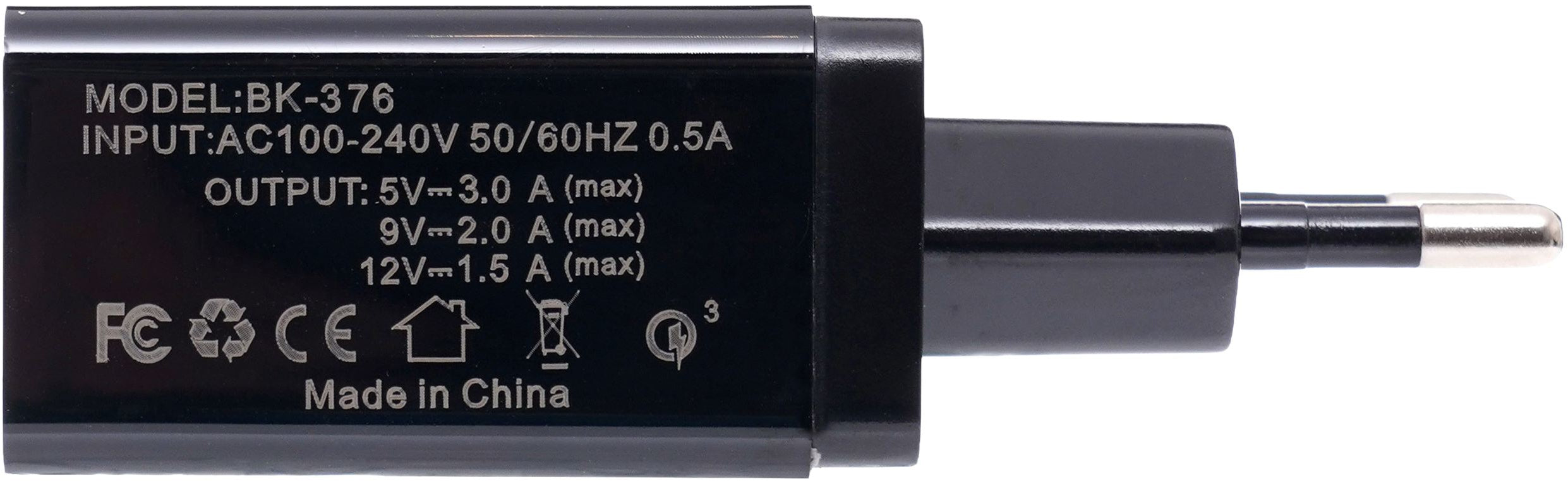 QUICK CHARGE 3.0 Wall Charger KD1237