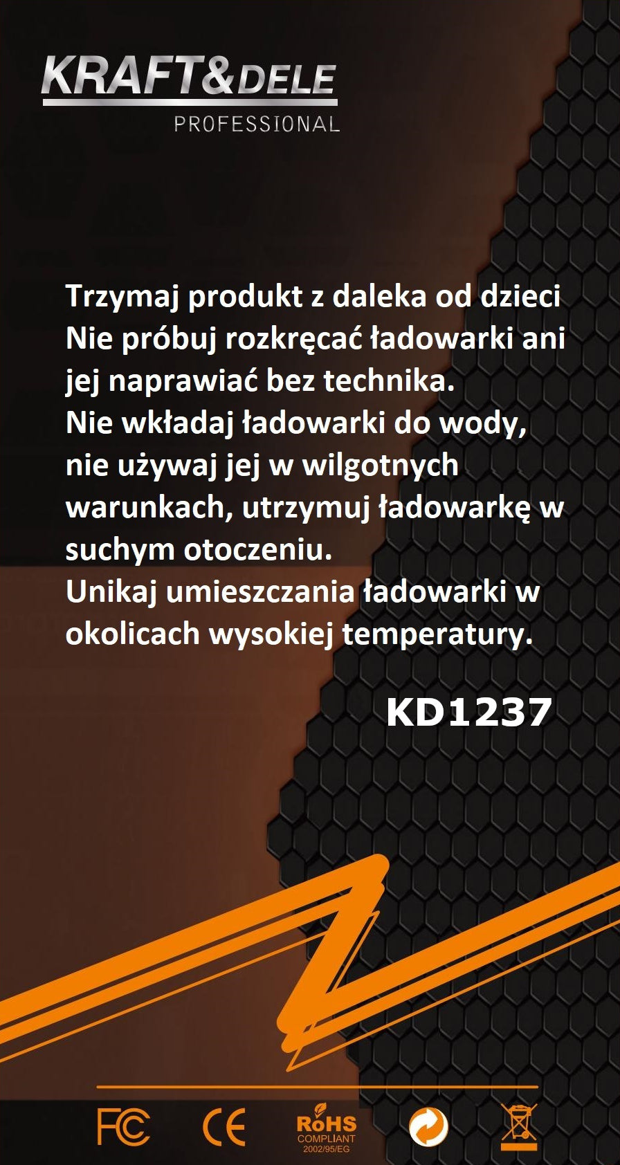 QUICK CHARGE 3.0 Wall Charger KD1237