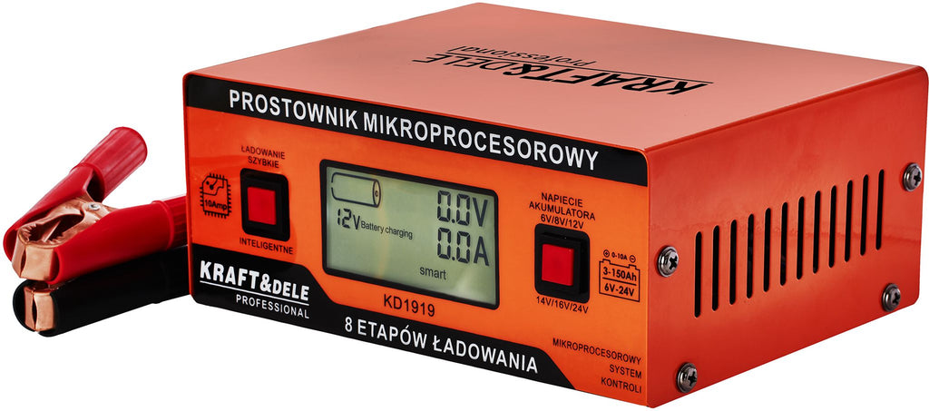 MICROPROCESSOR CHARGER 10AMP 6/8/12/14/16/24 V