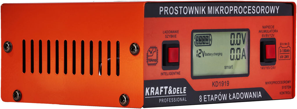 MICROPROCESSOR CHARGER 10AMP 6/8/12/14/16/24 V