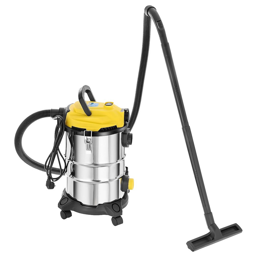 Wet and Dry Vacuum Cleaner 25L + Socket and Accessories