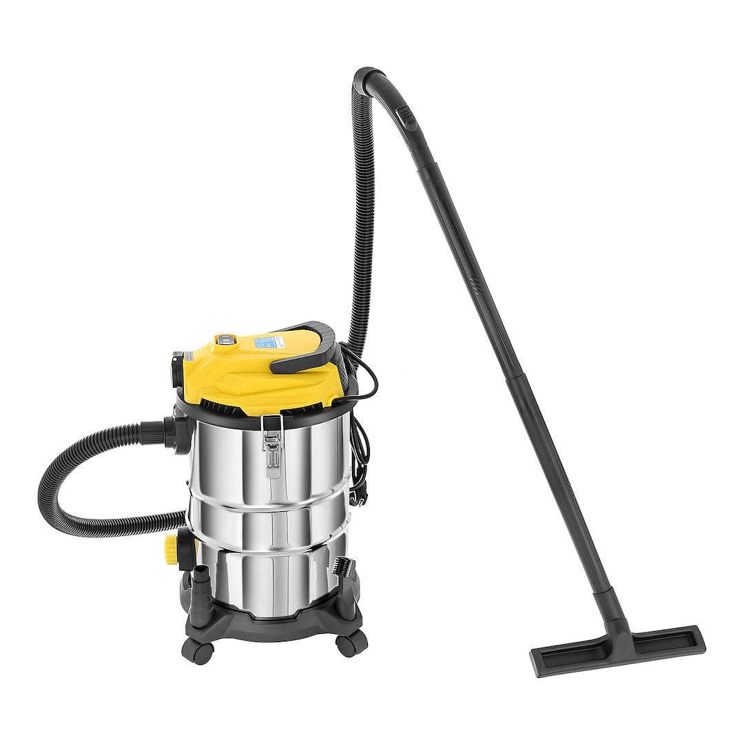 Wet and Dry Vacuum Cleaner 25L + Socket and Accessories