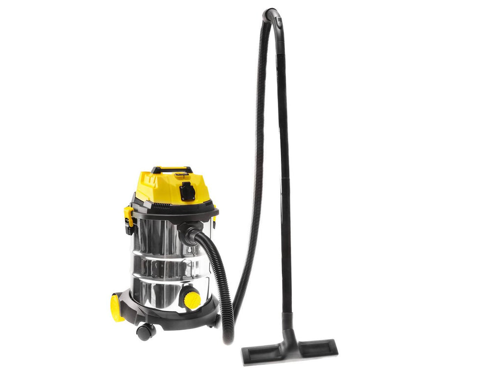 Wet and Dry Vacuum Cleaner 25 L with Dust-Shaking Function