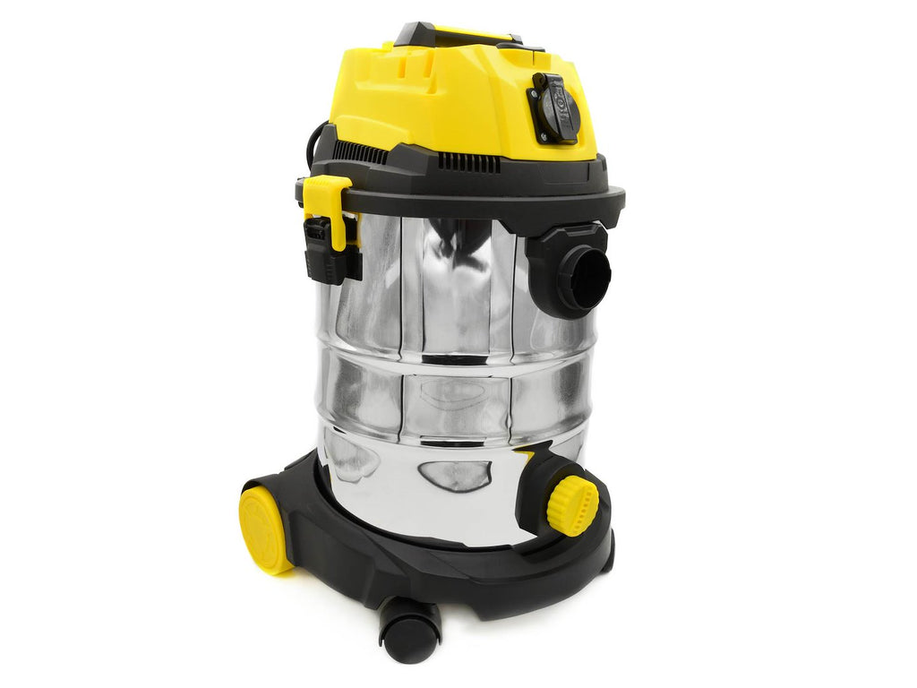Wet and Dry Vacuum Cleaner 25 L with Dust-Shaking Function