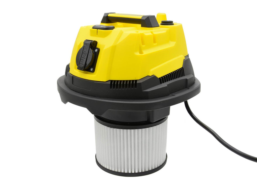 Wet and Dry Vacuum Cleaner 25 L with Dust-Shaking Function