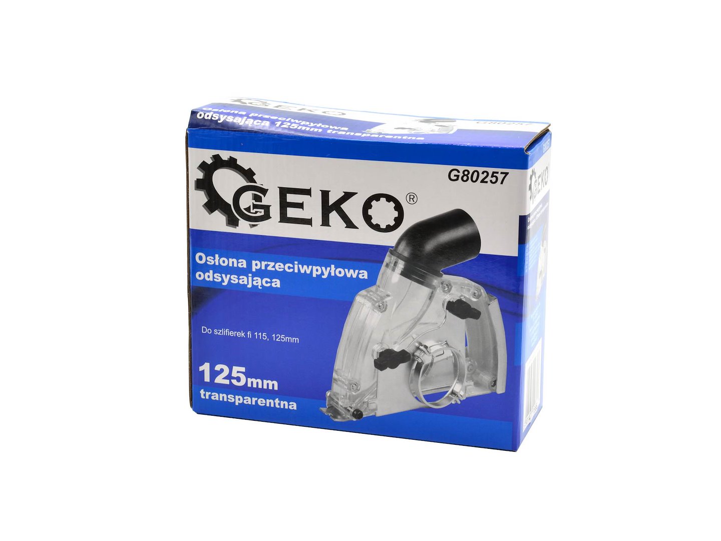 125 mm Cutting Dust Shroud, Transparent