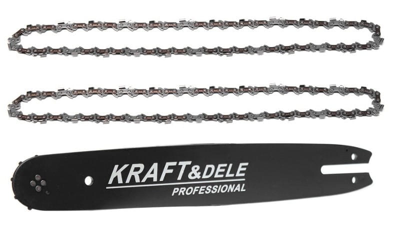 Juhtplaat 16"/40cm + 2 ketti KD10152