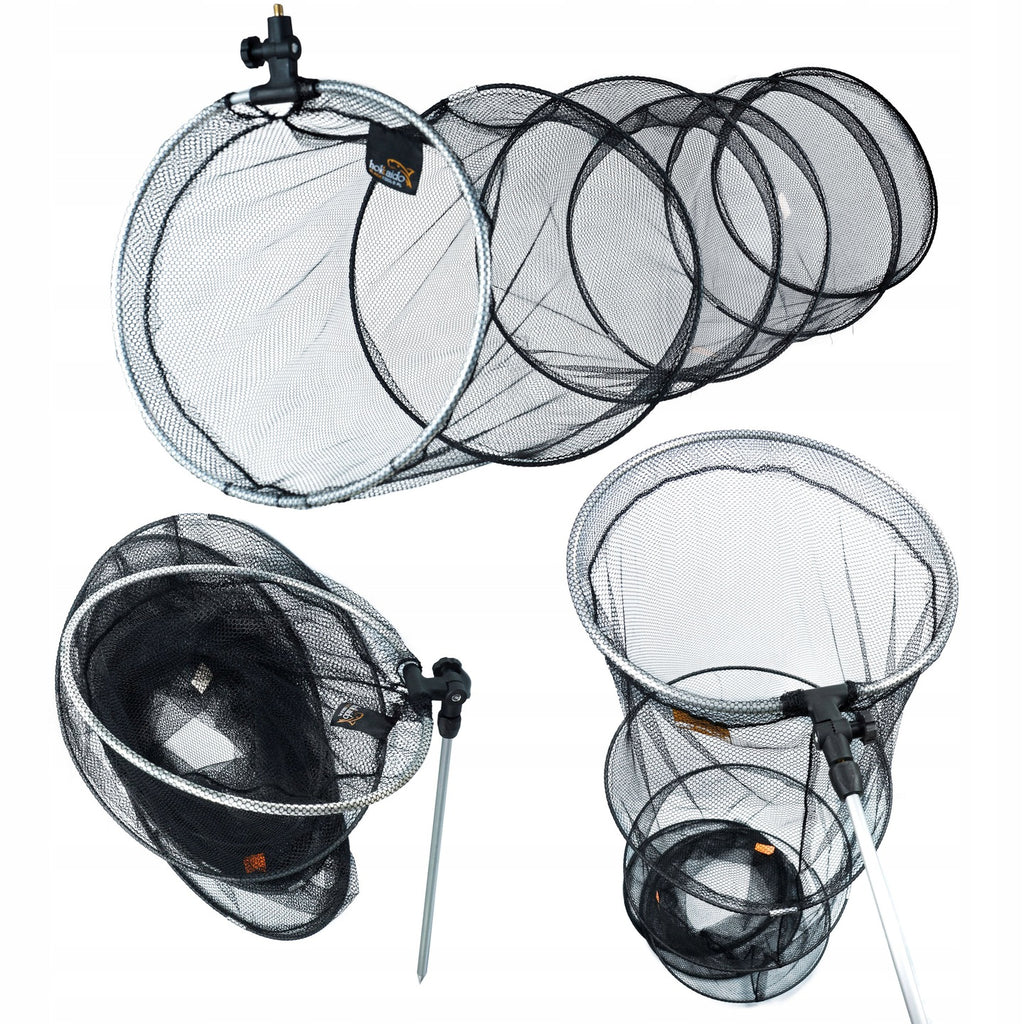 Fishing Net Sadzyk 2.5m x 45cm Pole with 8 Hoops