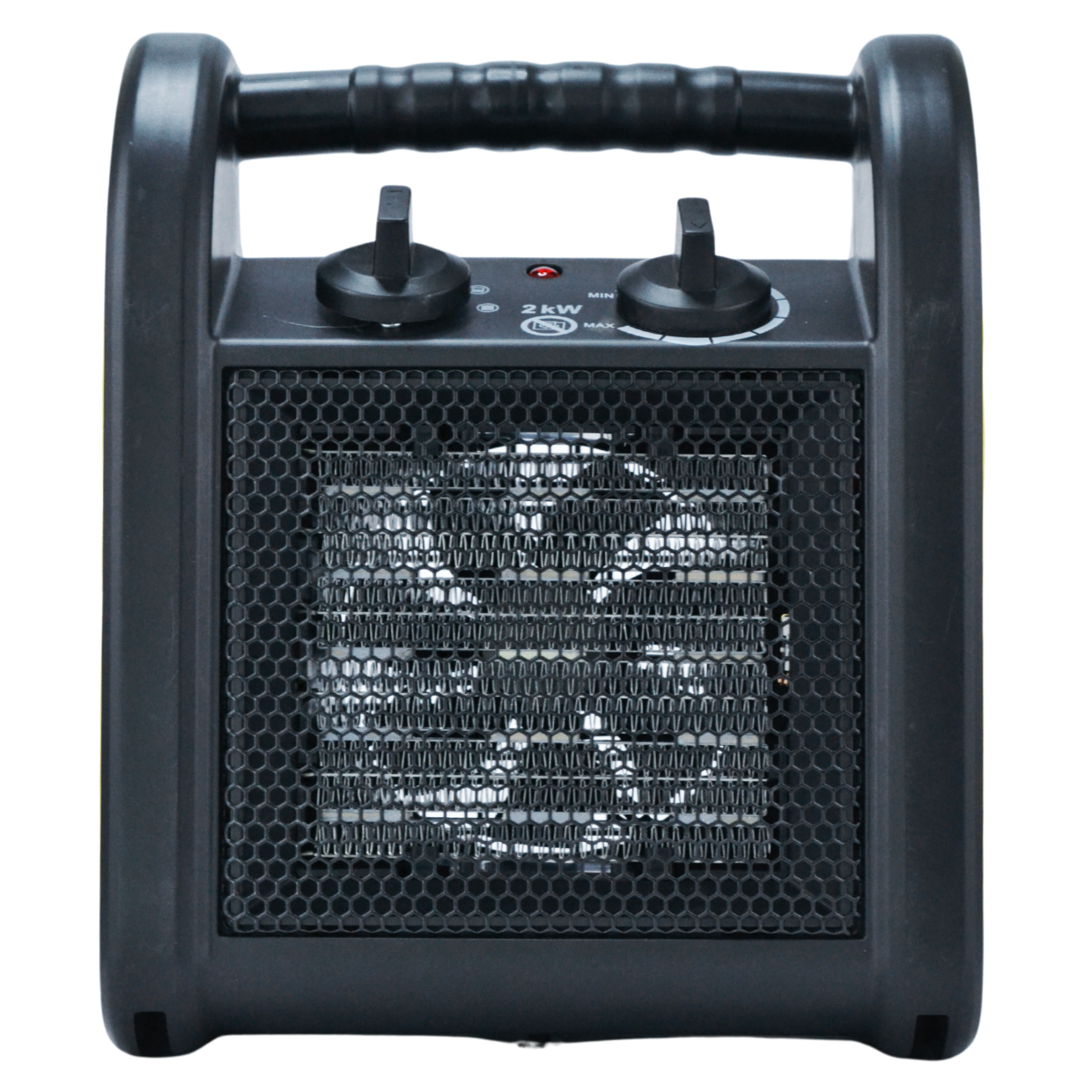 Portable Fan Heater 2000W (2 kW) Black