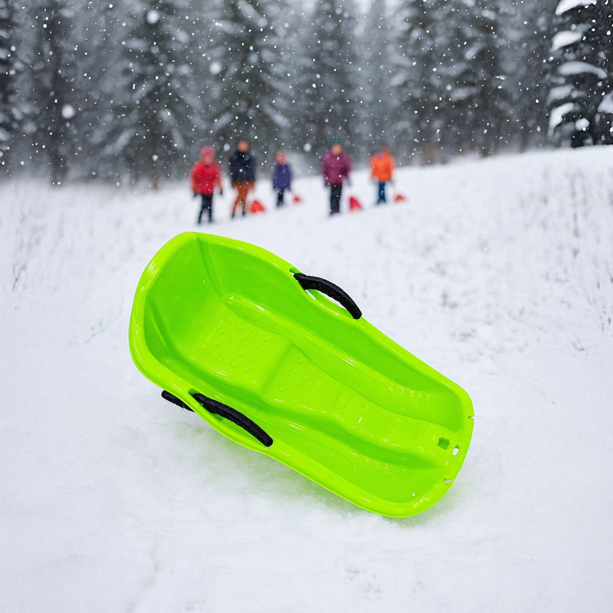 Plastist lastekelk piduritega RC-K-2050