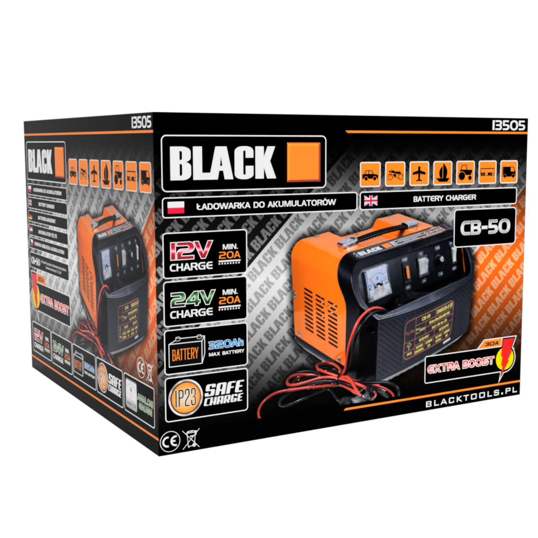 GZL-50 12/24V Battery Charger