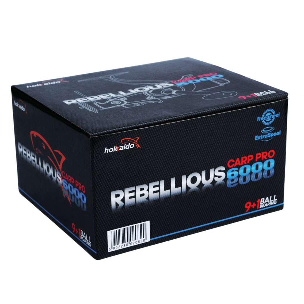 Hokkaido Rebellious Carp Pro 6000 karbirull vabajooksuga