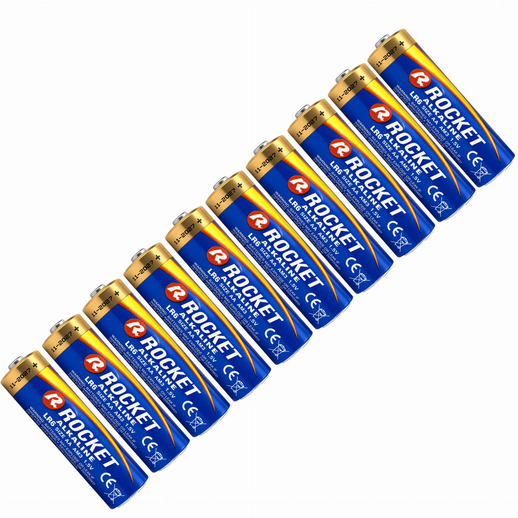 Rocket AA (LR6) 1,5 V leelispatareid 10 tk LR610ECOPACK-16076