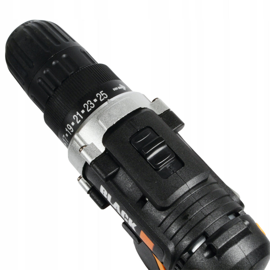 20V Li-Ion Cordless Drill Driver, Black
